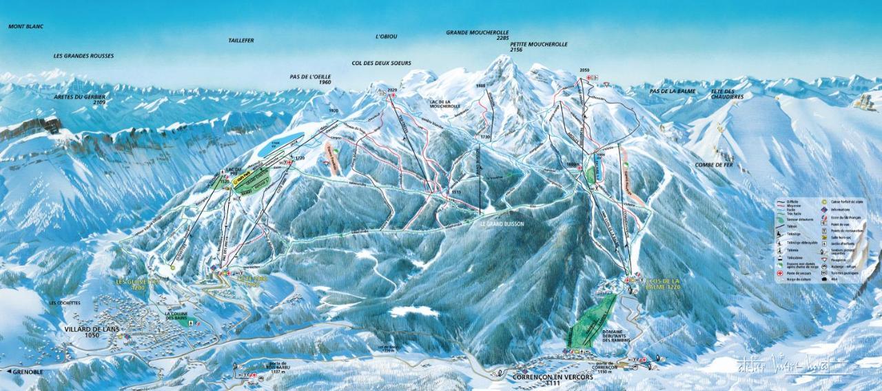 Les Balcons De Villard, Studio Chaleureux 4-6 Pers 50M Des Pistes, Balcon Expose Sud, Draps Non Compris Eksteriør bilde